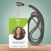 Aangepast fotobedrijf Logo Professional Medewerker Badge