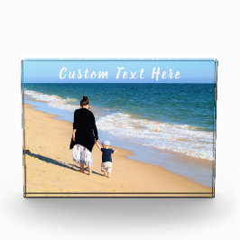 Aangepast fotoblok met uw foto's en tekst