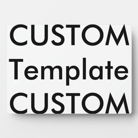 Aangepast fotobord Plaque 7 x 5 inch met Easel Fotoplaat (voorkant)