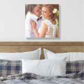 Aangepast fotocanvas LOVE Canvas Afdruk (Insitu (Slaapkamer))