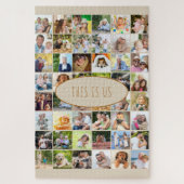 Aangepast fotocollage 40 Afbeeldingen Dit is het A Legpuzzel (Verticaal)