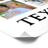 Aangepast fotocollage 45 Foto's op maat Foto Afdruk (Hoek)