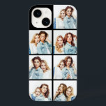 Aangepast fotocollage 7 vierkante foto's zwart Case-Mate iPhone 14 hoesje<br><div class="desc">Pas dit fotocollage-ontwerp eenvoudig aan door de zeven afbeeldingen te vervangen door uw favoriete vierkante foto's. Houd de zwarte achtergrond of kies een andere kleur door op "Aanpassen verder" in het menu "Personaliseren" te klikken.</div>