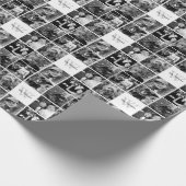 Aangepast fotocollage cadeaupapier (Hoek)