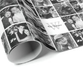 Aangepast fotocollage cadeaupapier (Rol Hoek)