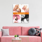 Aangepast  fotocollage canvas afdruk (Insitu (Woonkamer))