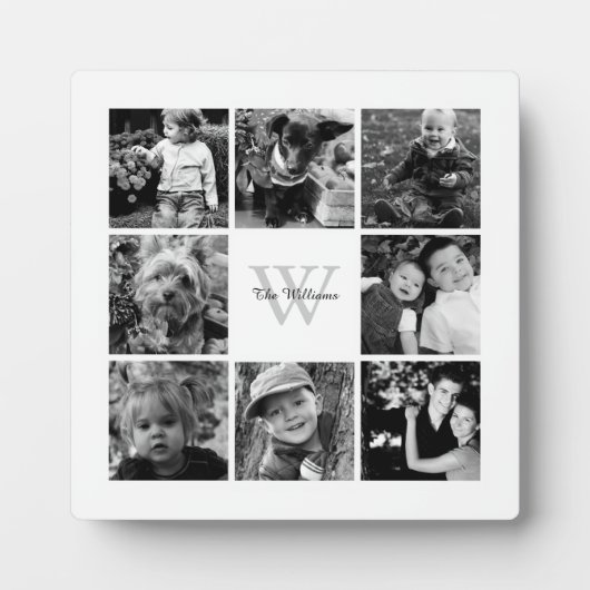 Aangepast fotocollage fotoplaat (Voorkant)