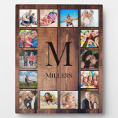 Aangepast fotocollage, geregenereerd hout fotoplaat (Voorkant)