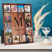 Aangepast fotocollage, geregenereerd hout fotoplaat (Zijkant)