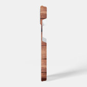 Aangepast fotocollage, geregenereerd hout iPhone hoesje (Linkerkant)