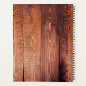 Aangepast fotocollage, geregenereerd hout planner (Achterkant)