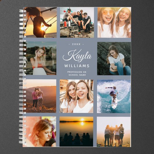 Aangepast fotocollage Instagram Naam Cute Trendy Planner
