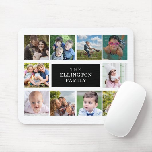 Aangepast fotocollage muismat (Met muis)