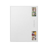 Aangepast fotocollage "Name's Posse" Cute Notitieblok (Linkerzijde)