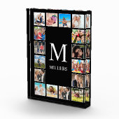 Aangepast fotocollage, speciaal aangepast zwart fotoblokken (Rechts)