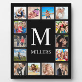 Aangepast fotocollage, speciaal aangepast zwart fotoplaat (Voorkant)