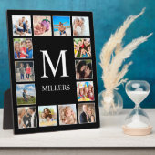 Aangepast fotocollage, speciaal aangepast zwart fotoplaat (Zijkant)