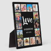 Aangepast fotocollage, speciaal aangepast zwart fotoplaat (Zijkant)