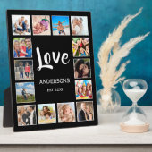 Aangepast fotocollage, speciaal aangepast zwart fotoplaat (Zijkant)