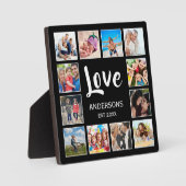 Aangepast fotocollage, speciaal aangepast zwart fotoplaat (Voorkant)