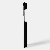 Aangepast fotocollage, speciaal aangepast zwart iPhone hoesje (Linkerkant)