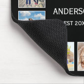 Aangepast fotocollage, speciaal aangepast zwart muismat (Hoek)