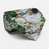 Aangepast fotocollage stropdas (Opgerold)