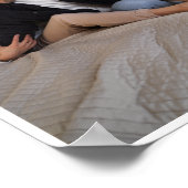 Aangepast fotocollage van 3 families poster (Hoek)