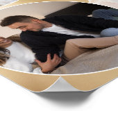 Aangepast fotocollage van 3 families poster (Hoek)