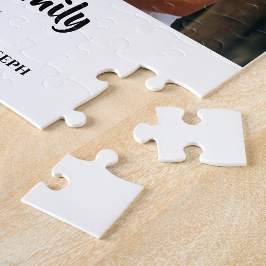 Aangepast fotocollage voor 3-reeks legpuzzel (Zijkant)