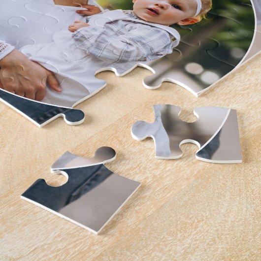 Aangepast fotocollage voor 3-reeks legpuzzel (Zijkant)