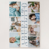 Aangepast fotocollage voor kleine kinderen met Abu Legpuzzel (Verticaal)