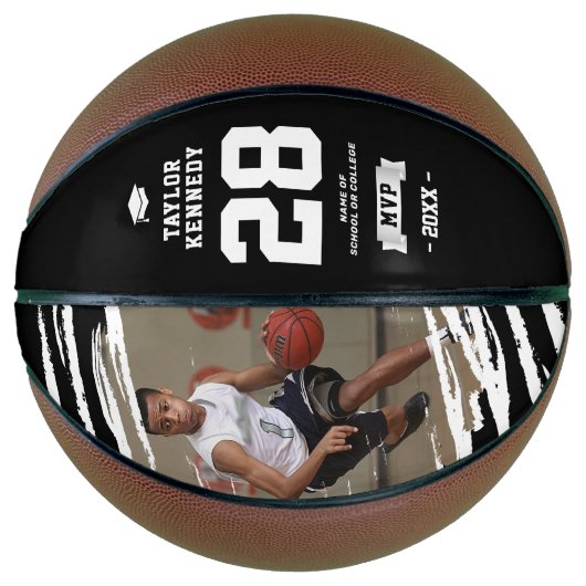 Aangepast fotoeinde van seizoen MVP Basketbal (Voorkant)