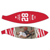 Aangepast fotoeinde van seizoen MVP Red Basketbal (Panelen)