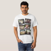 aangepast fotofilmmontage t-shirt (Voorkant volledig)