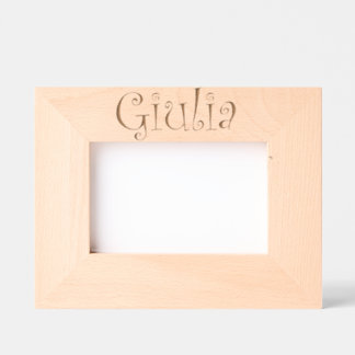 Aangepast fotoframe Giulia / Custom frame Gegraveerde Lijstjes