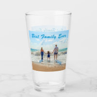 Aangepast Fotoglas met Tekst voor Jouw Familie Fot