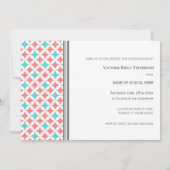 Aangepast fotograafpartijuitnodigingskoraal kaart (Achterkant)