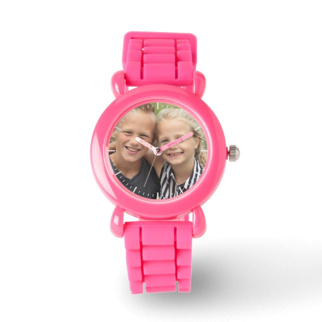 Aangepast fotohorloge – gepersonaliseerd horloge (Voorkant)