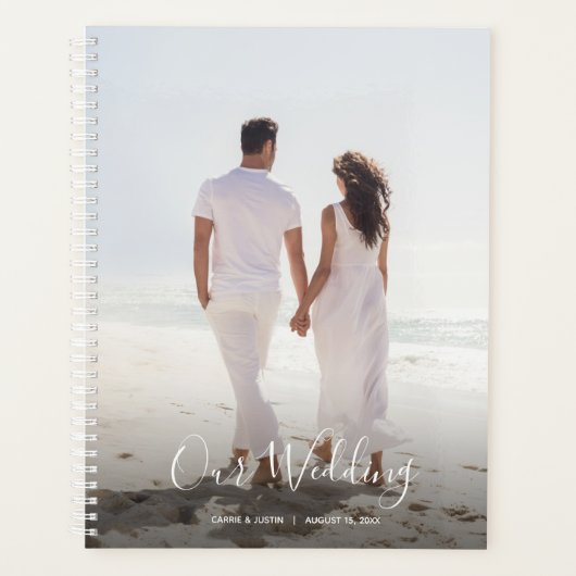 Aangepast fotohuwelijk planner (Voorkant)