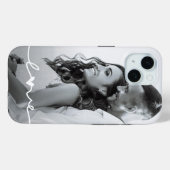 Aangepast fotoliefdesscript Case-Mate iPhone case (Achterkant (horizontaal))
