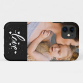 Aangepast fotoliefdesscript en -harten Case-Mate iPhone case (Achterkant (horizontaal))