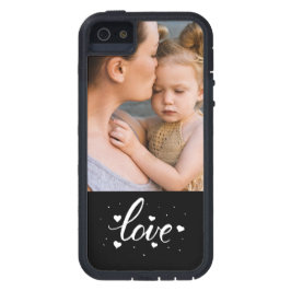 Aangepast fotoliefdesscript en -harten Case-Mate iPhone case