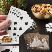 Aangepast fotoliefdesscript pokerkaarten (Insitu)