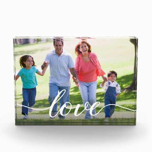 Aangepast fotoliefdesscript voor grootouders fotoblokken (Voorkant)