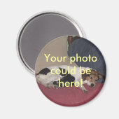 Aangepast fotomagneet magneet (Voorkant / Achterkant)