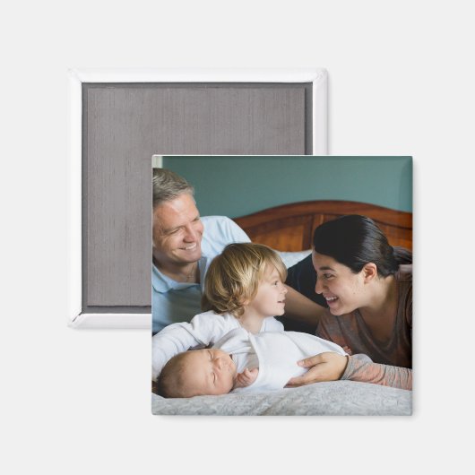 Aangepast fotomagneet magneet (Voorkant / Achterkant)