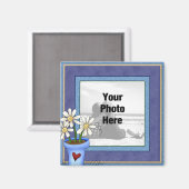 Aangepast fotomagneet magneet (Voorkant / Achterkant)