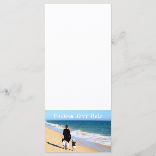 Aangepast fotomenu met uw foto's en tekst menu (Voorkant)