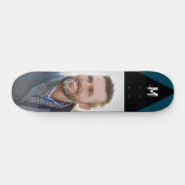 Aangepast fotoMonogram aanpassen Persoonlijk Skateboard (Horizontaal)